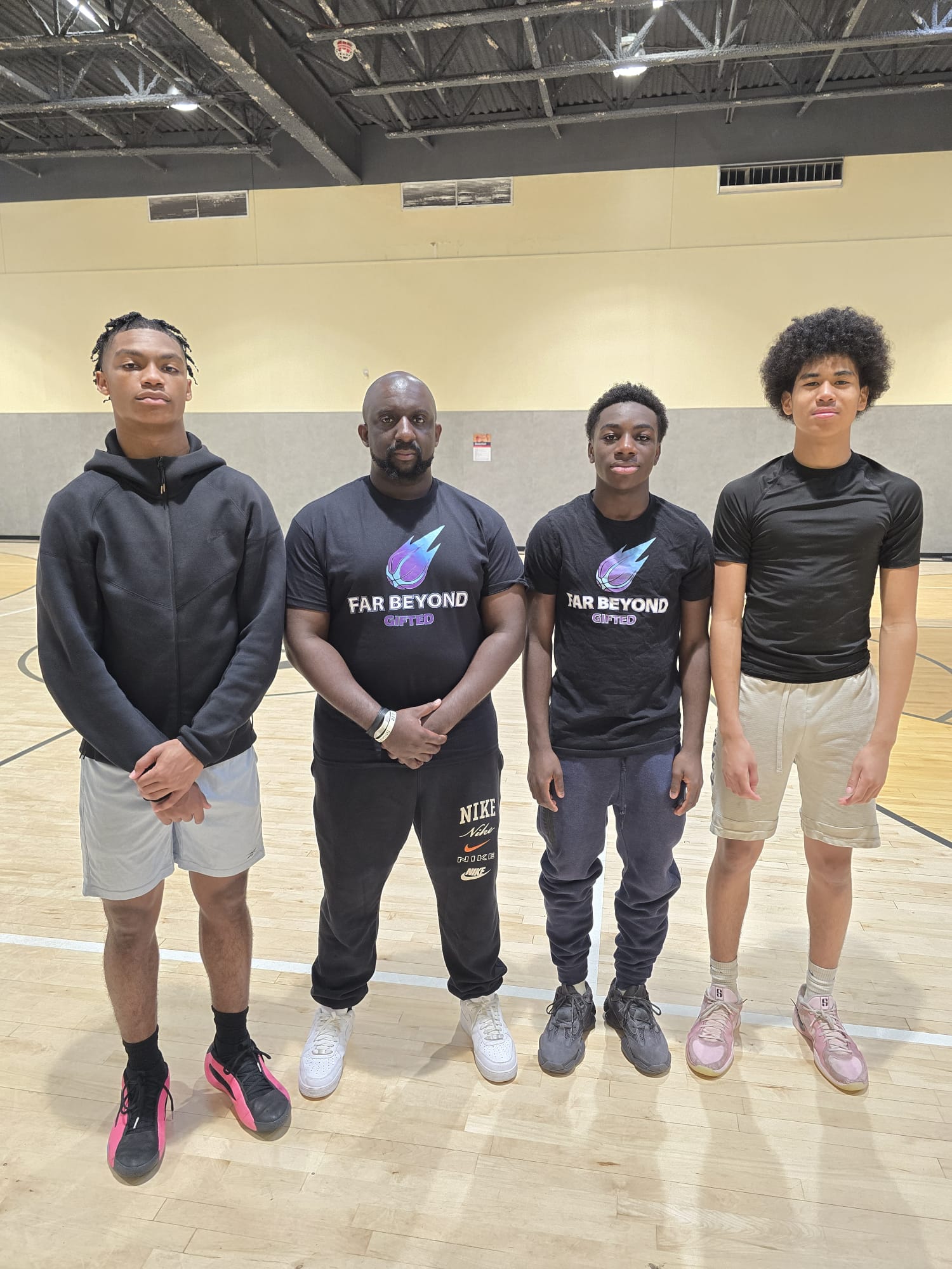 Players and Coach Team Photo